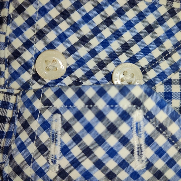 Ben Sherman Long Sleeve Button Down Gingham - Picture 3 of 14